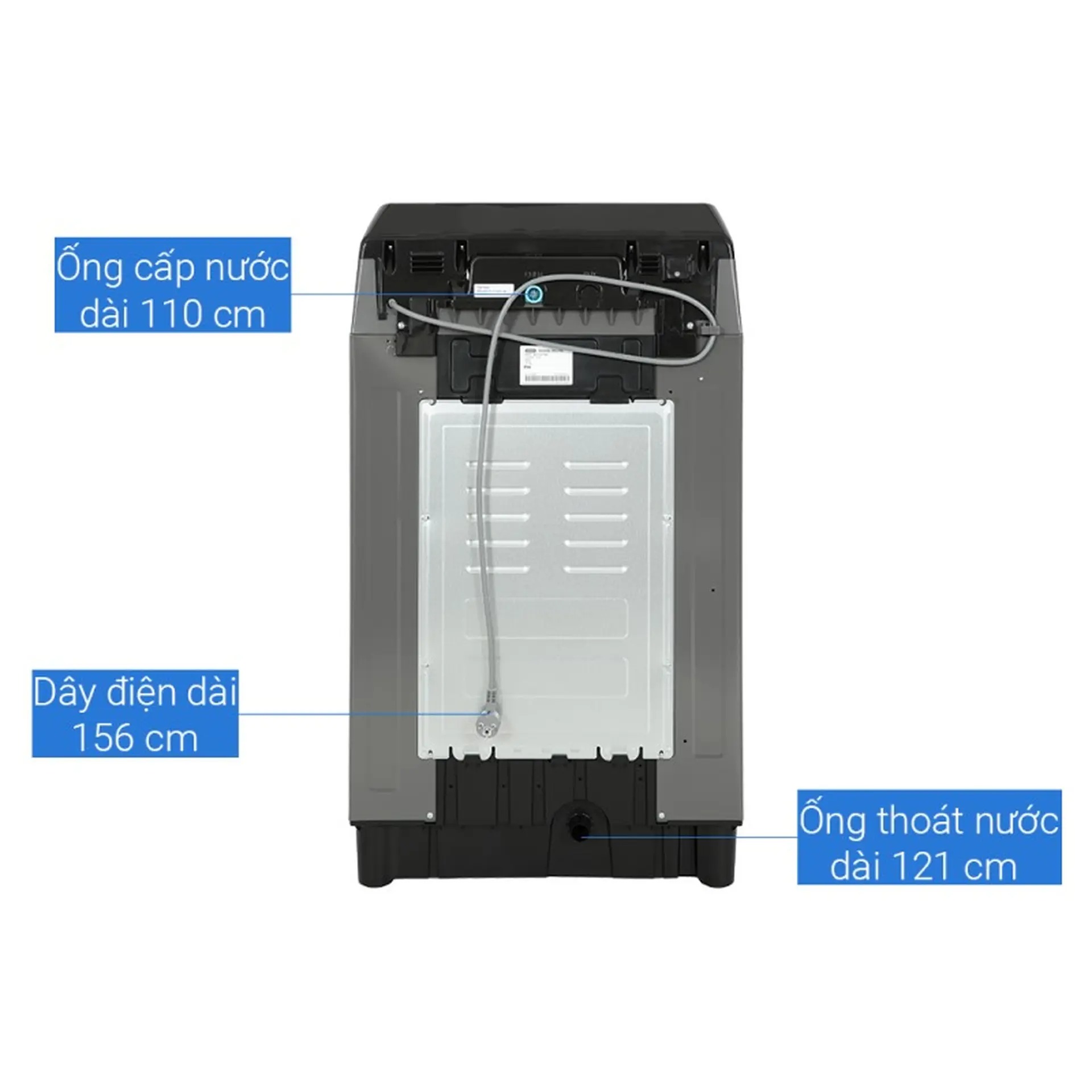 Máy giặt Samsung Ecobubble Inverter 10.5 kg WA10CG5745BDSV